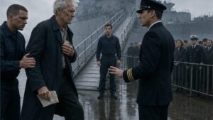 They Restrained the Old Man at the Pier Until the Warship Remembered His Name