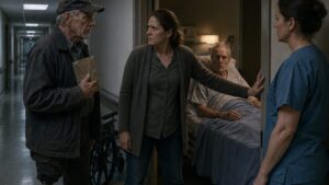 The Old Veteran Brought A Letter To The Hospital, But The Family Tried To Close The Door