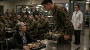 The Old Woman With The Cafeteria Tray Never Asked The Soldiers To Know Her Name