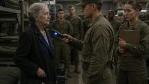 They Scanned An Elderly Woman In The Barracks, Then Found The General They Had Forgotten
