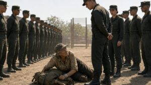 They Made an Old Army Medic Crawl Until Her Broken Training Handle Reached the Recruit
