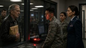 The Young Airman Laughed At His Faded ID Before The Base Remembered His Name