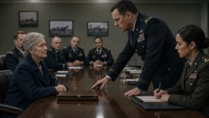 They Put The Elderly Woman Before A Military Board, Then Opened The File Bearing Her Name