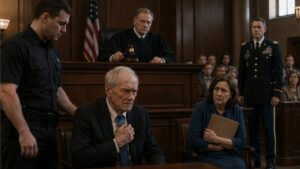 The Judge Told the Old Veteran to Sit Down Until One Blue Ribbon Changed the Room