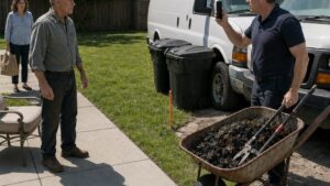 He Dumped Rotting Waste On My New Patio Line And Livestreamed His Own Ruin