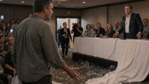 The Night Patrick Pulled Down the Tablecloth and Made the Whole Neighborhood Hear the Truth