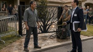 The HOA President Measured Robert’s Trash Can Twenty Centimeters Wrong And Exposed His Own Corruption