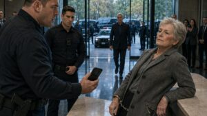 The Security Chief Slammed an Old Woman Down Before Learning Who Controlled the South Gate