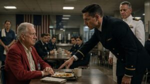 The Young Officer Told The Old Man To Leave Until A Dog Tag Changed His Voice