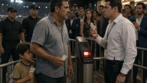 El padre taxista al que le rompieron la entrada de su hijo frente a todo el estadio