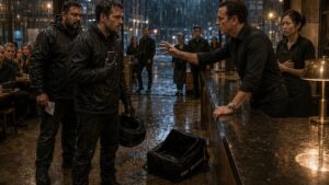The Rain-Soaked Driver Everyone Mocked Had the Receipts That Shut the Restaurant Down