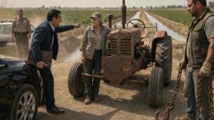 When They Chained Her Tractor, Katherine Let the Iron Gate Expose Six Months of Corruption