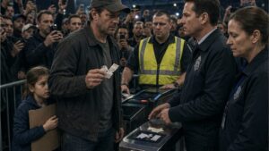 The Gate Manager Tore His Poor Dad Ticket, Then The Stadium Learned Who He Was Stealing From