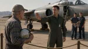The Old Pilot Brought a Broken Helmet to the Airfield, and the Young Officer Finally Asked Why