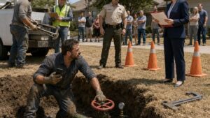 The HOA Called His Water Repair a Violation Until the Red Valve Proved Whose Land It Crossed