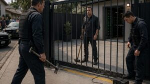 The Police Broke His Gate Before Learning Whose Ground They Had Entered
