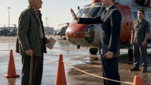 The Young Officer Pointed At His Worn Green Jacket Before The Airfield Remembered His Name