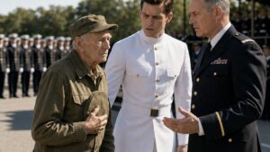They Thought the Old Man in the Olive Cap Had Wandered Onto the Parade Ground