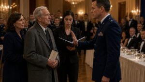 The Colonel Moved The Old Man From The Front Table, Then Learned He Wrote The Doctrine