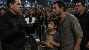 El padre taxista al que rompieron la entrada de su hijo frente a la puerta VIP