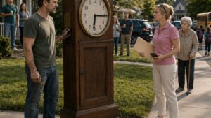 The Giant Clock Everyone Wanted Removed Became the Place Their Neighborhood Finally Met
