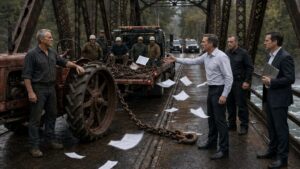 The Farmer Who Blocked One Bridge and Exposed Six Months of Political Theft