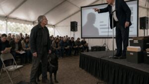 They Called His Service Dog Filthy Until He Silenced the Tent and Exposed Every Fraudulent Fine