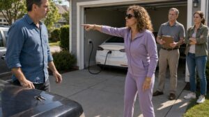The Woman Who Used My Empty Garage Thought Silence Meant Permission Until the Whole Neighborhood Learned Why I Had Waited