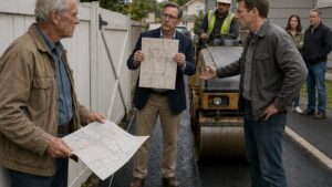 The Day They Paved Daniel’s Driveway and Forced Him to Defend More Than His Property