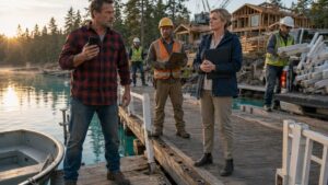 The HOA Tore Out His Medical Ramp While Building Ten Cabins On His Island