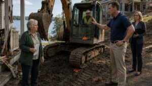 She Asked the HOA Twice to Move the Machines—Then the Survey Stakes Reached the Million-Dollar Pool