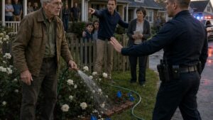 They Arrested Richard Beside His Wife’s Roses, but the HOA’s Own Records Exposed the Truth