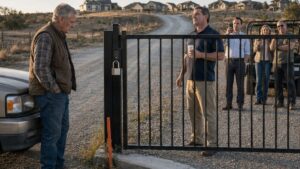 They Built a Gate Across His Road, but the Second Lock Exposed What the HOA Had Hidden