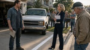 The White Line Across Tyler’s Driveway Wasn’t Just a Parking Rule