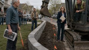 He Crushed My Survey Stake, Then Learned the HOA Had Built Its Wall on My Land