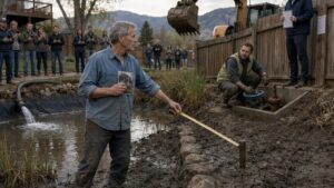 The HOA Drained His Sixty-Year-Old Pond, Then the Cracked Mud Exposed What They Had Buried