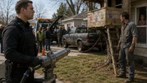 The Day Kenneth Lewis Crashed His Pickup to Save His Daughter’s Treehouse