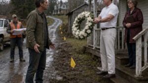 Eleven Days After His Father’s Funeral, the Neighborhood Board Ordered Him to Tear Out the Road They All Needed