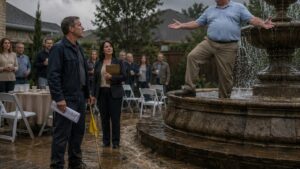The Neighbor Who Built a Fountain Over the Drainage Easement and Dared Us to Stop Him
