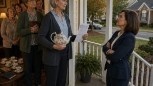 The HOA Fined Her Quiet Wednesday Gathering, Then Her Old Ledger Exposed What Everyone Had Ignored