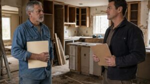 The Contractor Came Back For More Money, But He Never Expected Her To Know What He Had Done