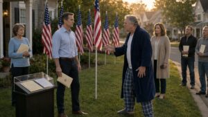 They Ordered Him to Remove One Flag, Then the Whole Neighborhood Opened Its Files