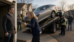 The Day My Neighbor’s Car Rose Above the Street and Exposed What Our HOA Had Been Hiding