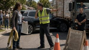 The HOA Chair Ordered Her To Carry Two Tons By Hand, Then Learned Who Owned The Road