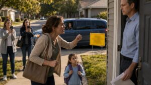 They Called Him the Angry Neighbor Until the School Pickup Line Reached His Front Door