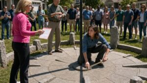 They Ordered Her Grandfather’s Stone Sundial Removed Before Its Shadow Reached Noon