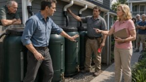 They Ordered Him to Remove the Rain Barrels Before the Street Needed Every Drop