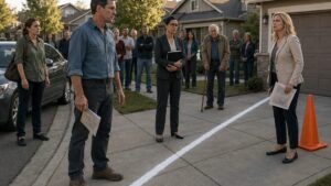 She Painted a Parking Line Across His Driveway, but the Survey Exposed Everyone’s Mistake
