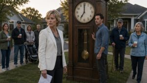 The Clock They Called an Eyesore Became the Only Place the Neighborhood Still Met