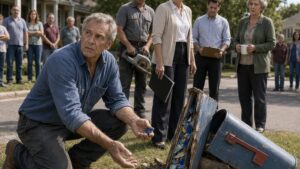 The HOA Called His Faded Blue Mailbox an Eyesore Until Its Missing Pieces Exposed the Neighborhood’s Oldest Promise